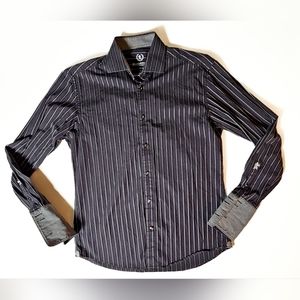 Mens Bugatchi Button Up Size Large